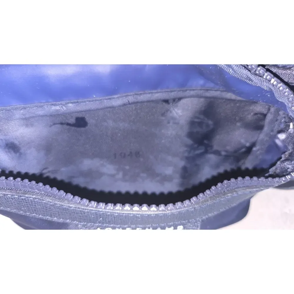 LONGCHAMP BLUE NYLON CROSSBODY BELT WAIST FANNY PACK BAG